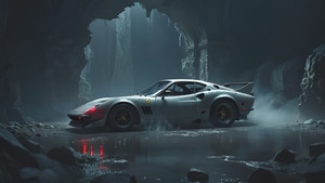 Ferrari, Cars, Ai, Deviantart, 4K wallpaper