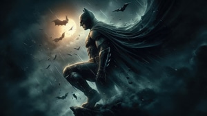 Batman, Superheroes, Artwork, Digital Art, Ai, 4K wallpaper