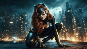 Batgirl, Superheroes, Artwork, Art, Ai, Digital Art, Deviantart, 4K wallpaper