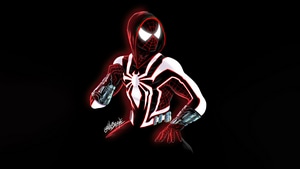 Spiderman, Superheroes, Artwork, Art, Digital Art, Dark, 4K wallpaper