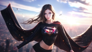 Supergirl, Superheroes, Ai Girls, Ai, Artist, Artwork, Digital Art, 4K wallpaper
