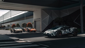 Lamborghini Huracan Sterrato, Tarmac, 2024, All-terrain super sports car, 4K wallpaper