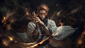 Jujutsu Kaisen, Ryomen Sukuna, Anime, Ai, Artwork, Digital Art, Artist, 4K wallpaper