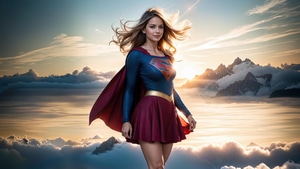 Supergirl, Superheroes, Artwork, Art, Ai, Digital Art, Deviantart, 4K wallpaper