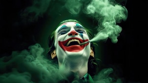 Joker, Supervillain, Superheroes, Artwork, Ai, Digital Art, 4K wallpaper