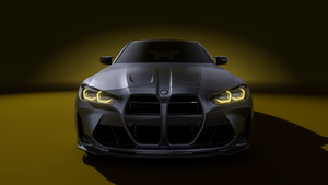 BMW M3, Vorsteiner, Brown aesthetic, 4K wallpaper