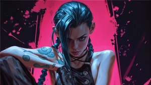 Jinx League Of Legends, League Of Legends, Games, Arcane, Artist, Artwork, Digital Art, 4K wallpaper