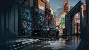 Cars, Artist, Artwork, Digital Art, 4K wallpaper
