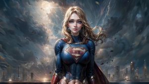 Supergirl, Superheroes, Artist, Artwork, Digital Art, Artstation, 4K wallpaper