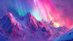 Northern Lights, Nature, Aurora, Artwork, Artist, Digital Art, Ai, 4K wallpaper