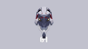 Neon Genesis Evangelion, Anime, Minimalism, Minimalist, Artist, Artwork, Digital Art, 4K wallpaper