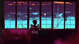 Alone, Boy, Artist, Artwork, Digital Art, Artstation, 4K wallpaper