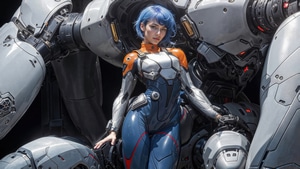 Scifi, Robot, Artist, Artwork, Digital Art, 4K wallpaper