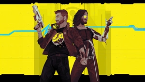Keanu Reeves, Cyberpunk 2077, Games, Johnny Silverhand, Artwork, Art, Digital Art, Video Games, 4K wallpaper
