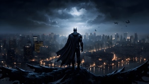 Batman, Superheroes, Artwork, Art, Ai, Deviantart, 4K wallpaper