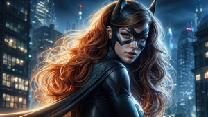 Batgirl, Superheroes, Artwork, Art, Ai, Digital Art, Deviantart, 4K wallpaper