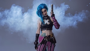 Jinx League Of Legends, League Of Legends, Cosplay, Games, Video Games, 4K wallpaper