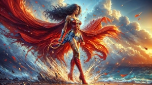 Wonder Woman, Superheroes, Artist, Artwork, Digital Art, Deviantart, 4K wallpaper