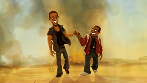 Bad Boys Ride Or Die, Bad Boys, Movies, 2024 Movies, Will Smith, Martin Lawrence, Artwork, Art, Digital Art, 4K wallpaper