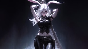 Artist, Artwork, Art, Digital Art, Ai, Warrior, Sword, Elf, 4K wallpaper
