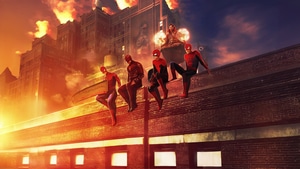 Spiderman, Daredevil, Doctor Strange, Superheroes, Artwork, Digital Art, 4K wallpaper