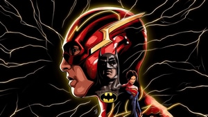 Flash, Batman, Supergirl, Superheroes, Artwork, Digital Art, 4K wallpaper