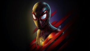 Miles Morales, Spiderman, Superheroes, Artist, Artwork, Digital Art, 4K wallpaper