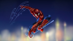 Spiderman, Superheroes, Artwork, Artist, Pixiv, 4K wallpaper