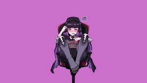 Anime Girl, Anime, Pink, Artist, Artwork, Digital Art, 4K wallpaper
