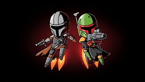 The Mandalorian, Tv Shows, Star Wars, Artwork, Art, 4K wallpaper
