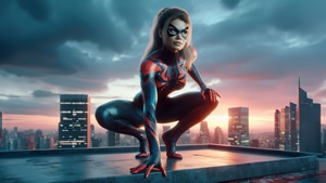 Spider Woman, Superheroes, Ai, Artwork, Digital Art, Deviantart, 4K wallpaper