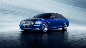 Genesis Electrified G80, 2024, Electric Sedan, 4K wallpaper