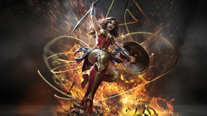 Wonder Woman, Superheroes, Artwork, Art, Digital Art, 4K wallpaper