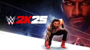 WWE 2K25, Roman Reigns, 2025 Games, 4K wallpaper