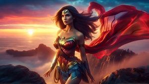 Wonder Woman, Superheroes, Artwork, Digital Art, Ai, Deviantart, 4K wallpaper