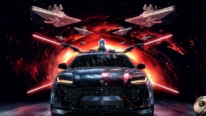 Lamborghini Urus, Lamborghini, Cars, Behance, Star Wars, 4K wallpaper