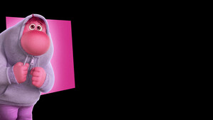 Embarrassment, Inside Out 2, Black background, 4K wallpaper