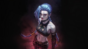 Jinx League Of Legends, League Of Legends, Games, Artist, Artwork, Digital Art, Artstation, Video Games, 4K wallpaper