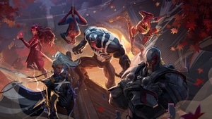 Marvel Rivals, Games, Venom, Scarlet Witch, Spiderman, Superheroes, Artwork, Art, Video Games, 4K wallpaper