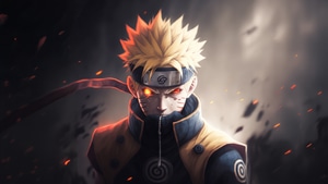 Naruto, Anime, Artwork, Digital Art, Artist, Deviantart, 4K wallpaper