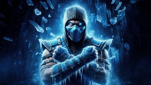 Sub Zero, Mortal Kombat, Games, Deviantart, Ai, Artwork, Artist, Digital Art, Video Games, 4K wallpaper