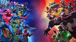 Marvel Contest Of Champions, Games, Marvel, Spiderman, Venom, Hulk, Thanos, Captain America, Video Games, 4K wallpaper