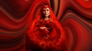 Scarlet Witch, Superheroes, Artwork, Digital Art, Art, 4K wallpaper