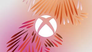 Xbox logo, Artistic, Gradient background, 4K wallpaper