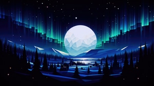 Moon, Artist, Artwork, Digital Art, Deviantart, , 4K wallpaper