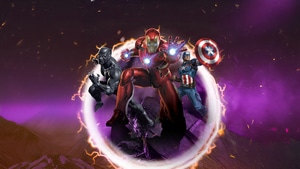 Iron Man, Black Panther, Captain America, Superheroes, Artwork, Digital Art, 4K wallpaper