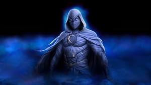 Moon Knight, Tv Shows, Superheroes, Artwork, Digital Art, 4K wallpaper