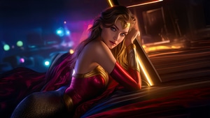 Wonder Woman, Superheroes, Artwork, Digital Art, Ai, 4K wallpaper