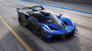 Bugatti Bolide, Race track, Race cars, 4K wallpaper