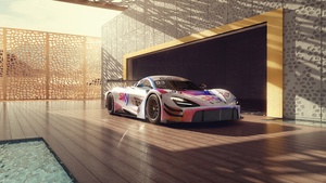 McLaren 720S GT3, CGI, Sports cars, 4K wallpaper